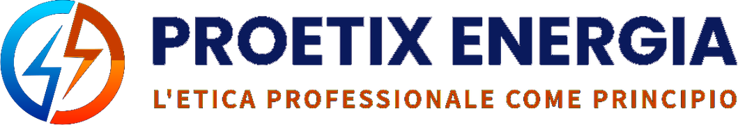 Logo Proetix Energia nel menu, vai alla home